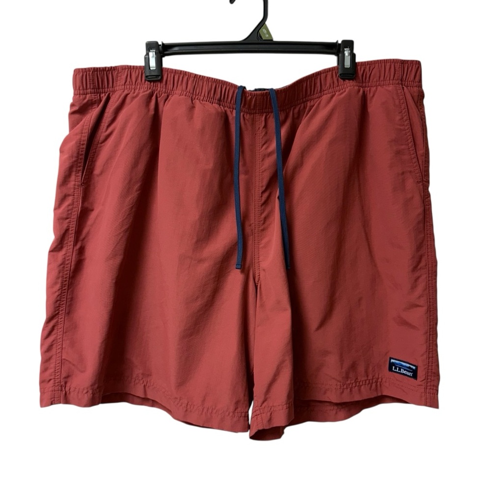 L.L.Bean Classic Supplex Lightweight Breathable Water Repellent Sport Shorts XXL